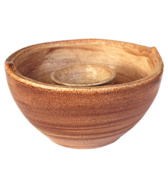 Smudge-Stick Bowl, Keramik natur