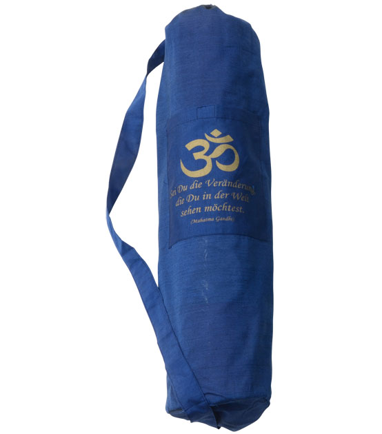 Tasche für Yogamatte, blau