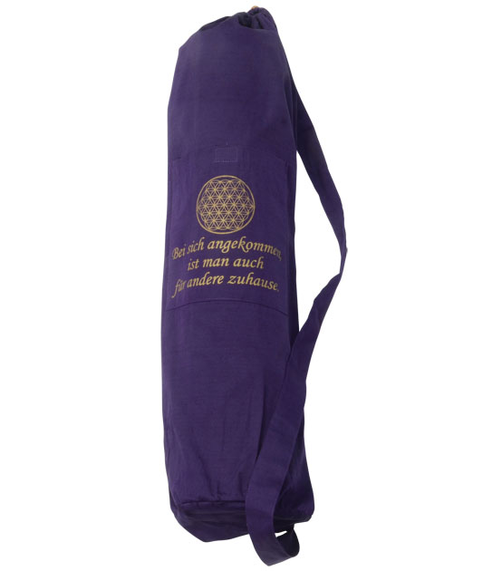 Tasche für Yogamatte, violett