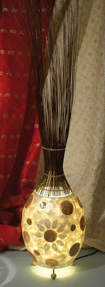 Stehlampe Eklipse, H 130 cm