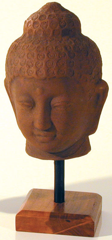 Buddha Kopf, H 27 cm