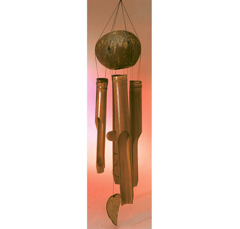 Bambus Windglockenspiel, L 95 cm