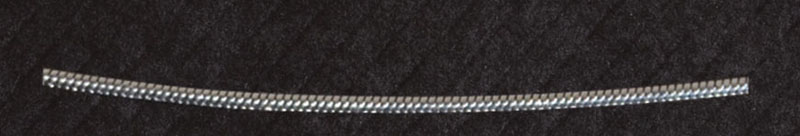 Edelstahl-Schlangenkette, L 45 cm