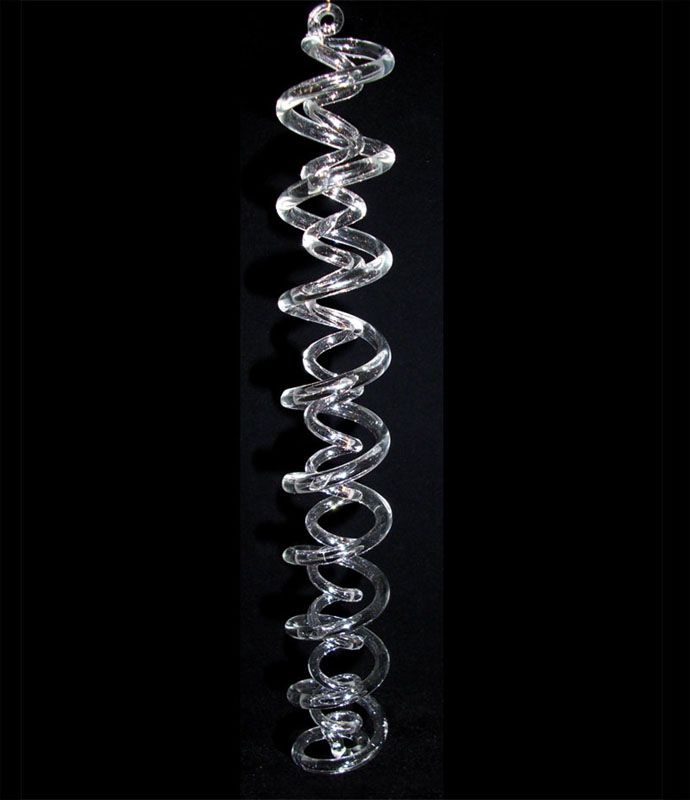 Glas DNS-Spirale, 31 x 5 cm